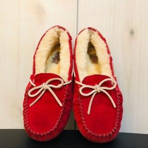 UGG Red Dakota Slippers